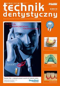 Nowoczesny Technik Dentystyczny wydanie nr 3/2013
