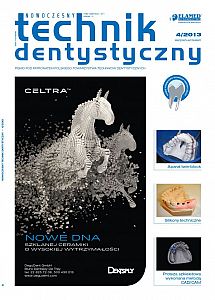 Nowoczesny Technik Dentystyczny wydanie nr 4/2013