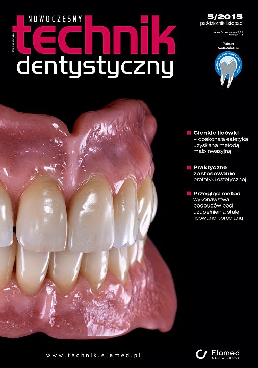 Nowoczesny Technik Dentystyczny wydanie nr 5/2015