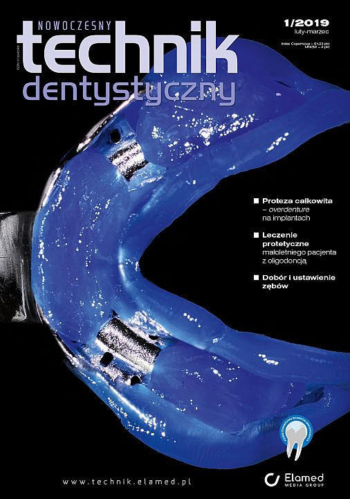 Nowoczesny Technik Dentystyczny wydanie nr 1/2019
