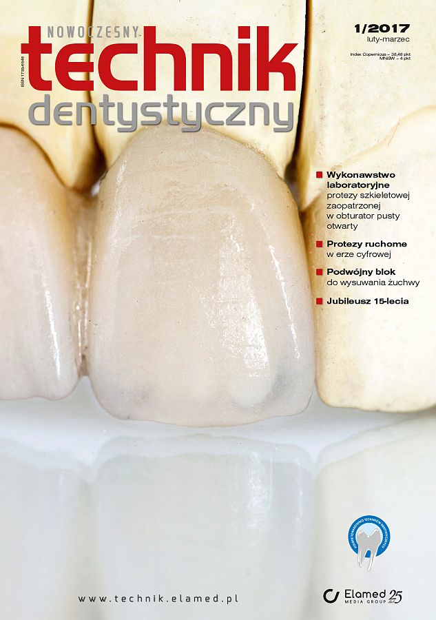 Nowoczesny Technik Dentystyczny wydanie nr 1/2017
