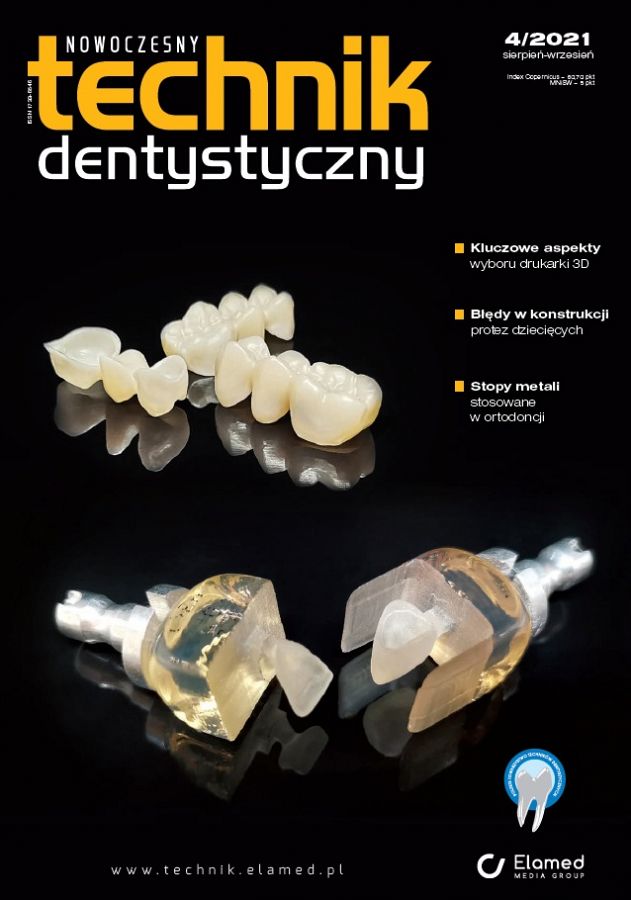 Nowoczesny Technik Dentystyczny wydanie nr 4/2021